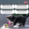 Trixie Brinquedo Gato Bola Snacks Activity 6cm