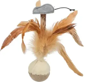 Trixie Brinquedo Gato Bola Squieky Pena e Rato