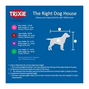 Trixie Casota para Cães “classic” Cinza 2