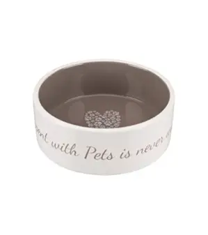 Trixie Comedouro Cerâmica 800ml Taupe