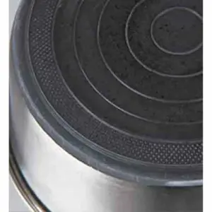 Trixie Comedouro Inox 2,5L Preto Inox