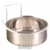 Trixie Comedouro Inox 600ml com Suporte