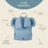 Trixie Mochila Mister Elephant Azul 23 x 31 cm