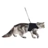 Trixie Peitoral Gatos com Correia Soft 36-54 cm, Preto