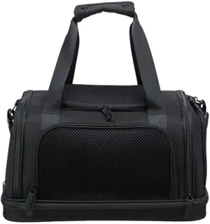 Trixie Plane 44x28x25 cm Preto Transportadora para cães