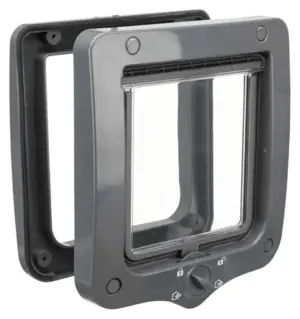 Trixie Porta com Aba para Gatos Branco Plastico