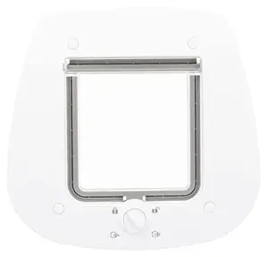 Trixie Porta de Vidro Branco 4 Funções