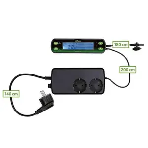 Trixie Termostato Digital com 2 Circuitos para Terrário e Aquário