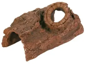 Tronco Cavernoso para Peixes 21cm Resina Natural