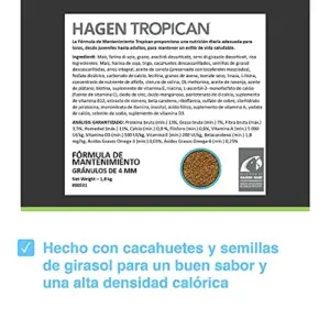 Tropican Comida para Pássaros 1,8 Kg