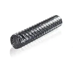 Tubo Flex Prata 2,5m x 10cm