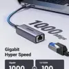 Ugreen CM199 Adaptador Ethernet USB-C Gigabit Prateado