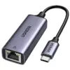 Ugreen CM199 Adaptador Ethernet USB-C Gigabit Prateado