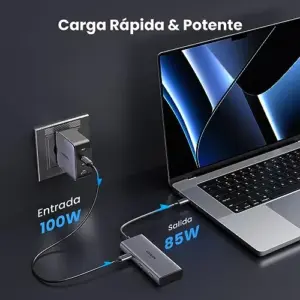 Ugreen Revodok Pro 206 Hub USB-C 6 portas