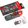 Uni-T Pinça Amperimétrica Digital AC 200A LCD Automática
