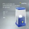 Varta L20 LED IPX4 Resistente Preto