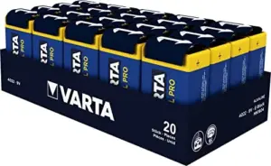 Varta Pilha Alcalina 9V 20x