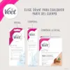 Veet Cera Fria Facial 20 Bandas