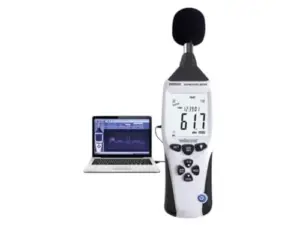 Velleman Medidor Profissional de Nível de Som DEM202 USB 30-130dB