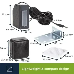 Velleman PEM7D Sistema de Segurança por Infravermelhos