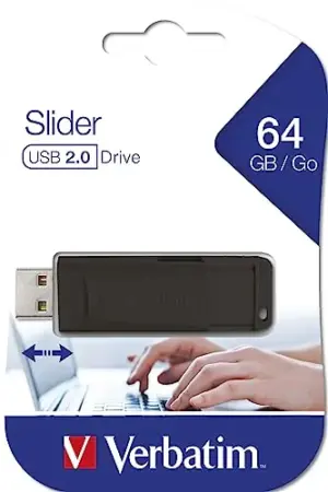 Verbatim 64GB Pen Store N Go Slider