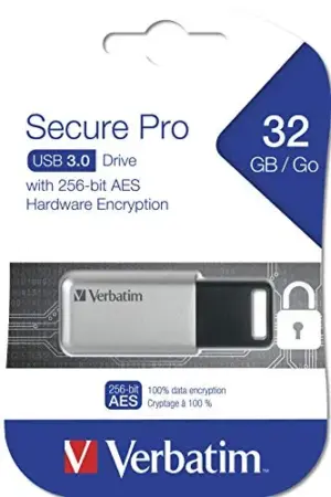 Verbatim 98665 32GB prateado e preto USB 3.0