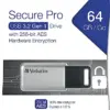 Verbatim Secure Data Pro 64GB USB 3.0