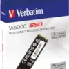 Verbatim Vi5000 1TB SSD PCI Express 4.0 Preto