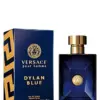 Versace Dylan Blue Man Eau de Toilette Fougère Aromática Notas Aquáticas, Bergamota de Calábria, Toranja e Folhas de Figueira