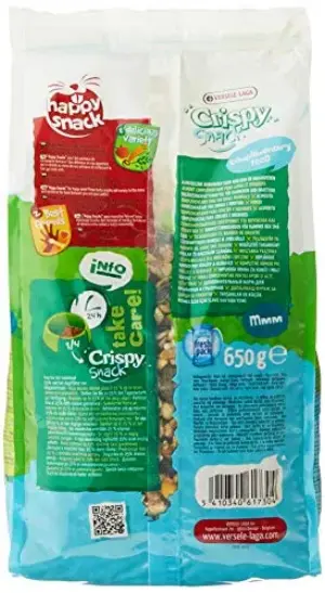 Versele Laga Comida Extrusada com Fibra para Roedores 650g