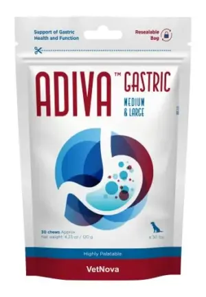 Vetnova Adiva Gastric Medium Large Comprimidos