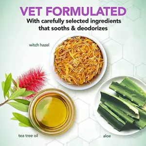 Vet’s Best Toalhitas Auriculares 50un Naturais