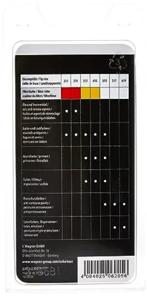 Wagner Filtro XS-S para pulverizadores de tinta Project Pro 117 119 vermelho