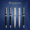 Waterman Expert Preta Mate Caneta Esferográfica