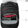 Wenger Cabon 17″ Laptop Bag Preto Nylon