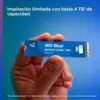 Western Digital SN5000 500GB M.2 PCIe NVMe Gen4 Azul