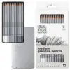 Winsor & Newton Conjunto de Lápis Grafite 12 unidades