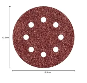 Wolfcraft Pedra de Amolar Adhesivo G-80 Discos de Lixar para Madeira e Metal