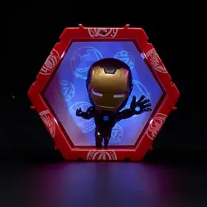 Wow! Pods Marvel Figuras de Coleção Homem de Ferro Preto e Dourado