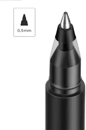 Xiaomi Mi High Capacity Gel Preto Caneta 10 unidades
