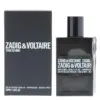Zadig & Voltaire This Is Him! Man Eau de Toilette Toranja, Pimenta, Baunilha, Incenso, Sândalo