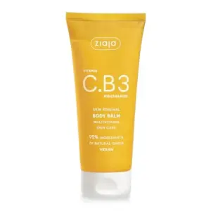 Ziaja Vitamina C.B3 Niacinamida Balsamo Corporal 200ml Hidratação Textura Leve