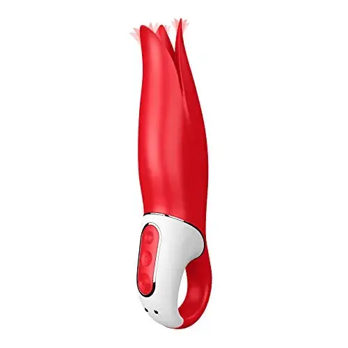 Satisfyer Vibes Power Flower Vibrador 12 Programas Silicone Preto