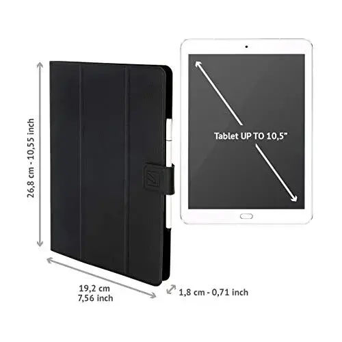 Tucano Urbano Facile Plus Preto 9/10″ Capas para Tablet