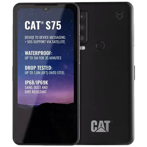 Cat S75 6GB/128GB Dual SIM Preto