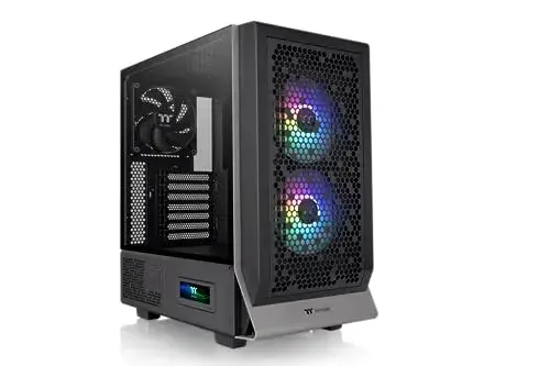 Thermaltake CA1Y200M1WN00 Caixa PC Mid Tower Preto ARGB 2 vent. 120/140mm