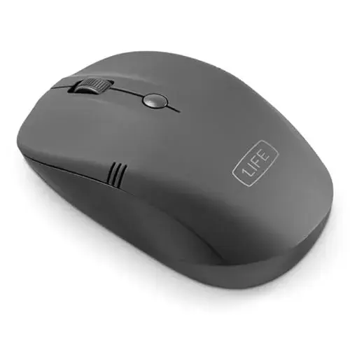 1Life Mouse Wireless Óptico RF USB Preto