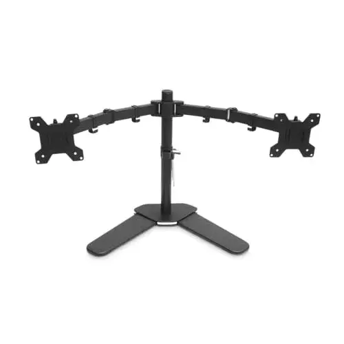 1Life Pedestal para Duplo Monitor 13-27 Polegadas Preto