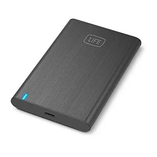1Life Rapid Caixa Externa de HDD/SSD 10TB Preto