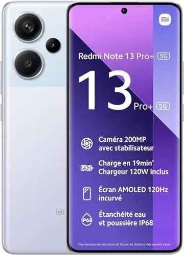 Xiaomi Redmi Note 13 Pro+ 8GB/256GB 5G Aurora Purple